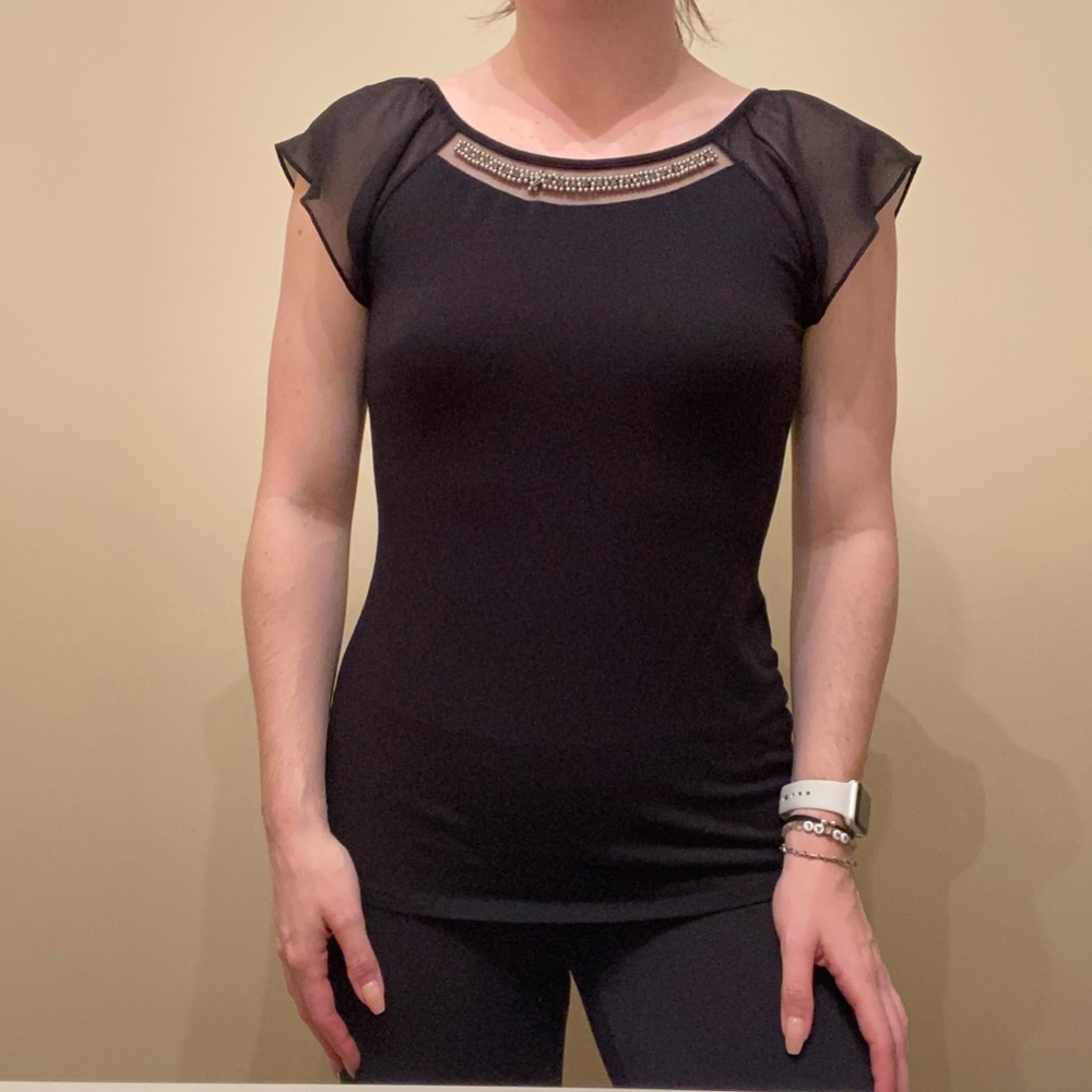 Black express top